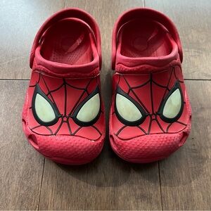 ✨2/$15 3/$20✨ Spider-Man Croc Style Shoes